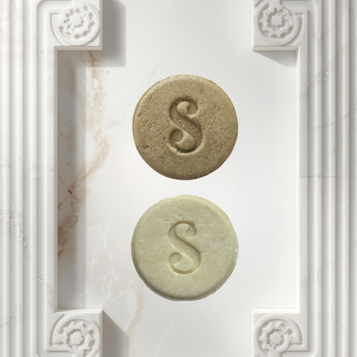 2-Piece Renewal Solid Shampoo Set / Anti-Dandruff & Hair Loss